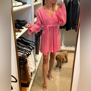 Lovers and Friends Pink Mini Dress